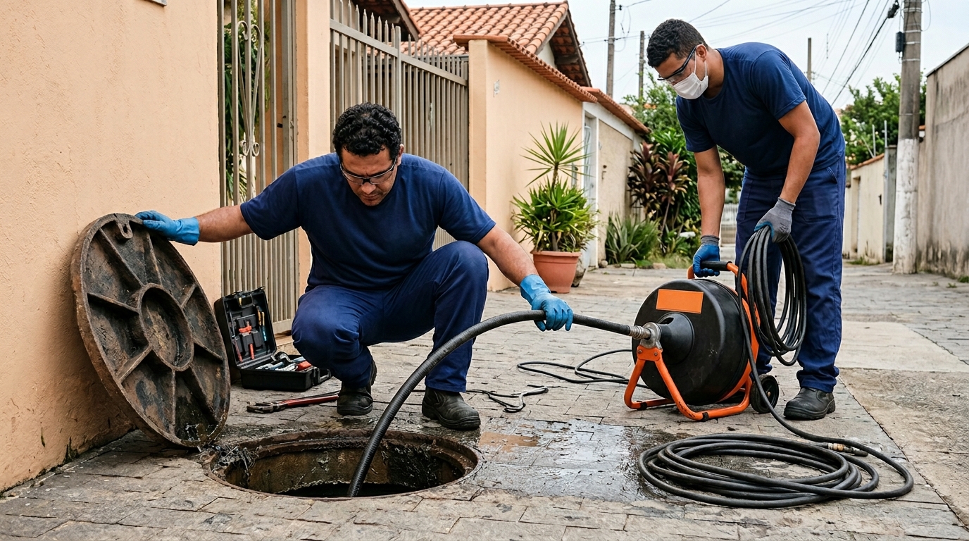 Desentupidora perto de mim em Campina Grande-PB